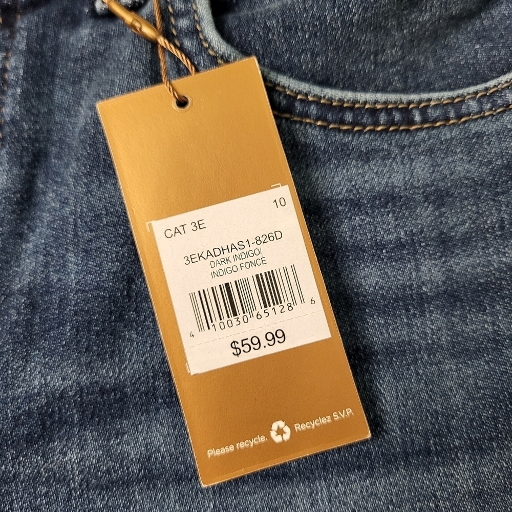Denver Hayes High Rise Skinny Crop Blue Women's Jeans. Size 10 - Picture 11 of 12